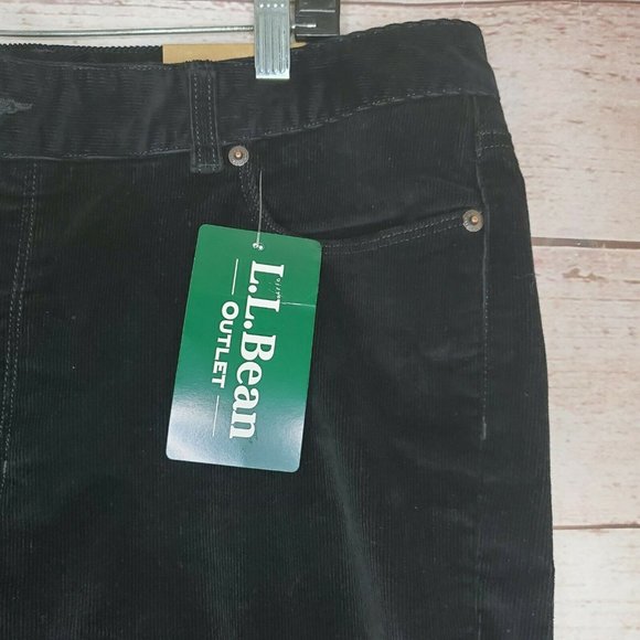 LL Bean Favorite Fit 16 Regular Women Black Pants - Picture 5 of 14